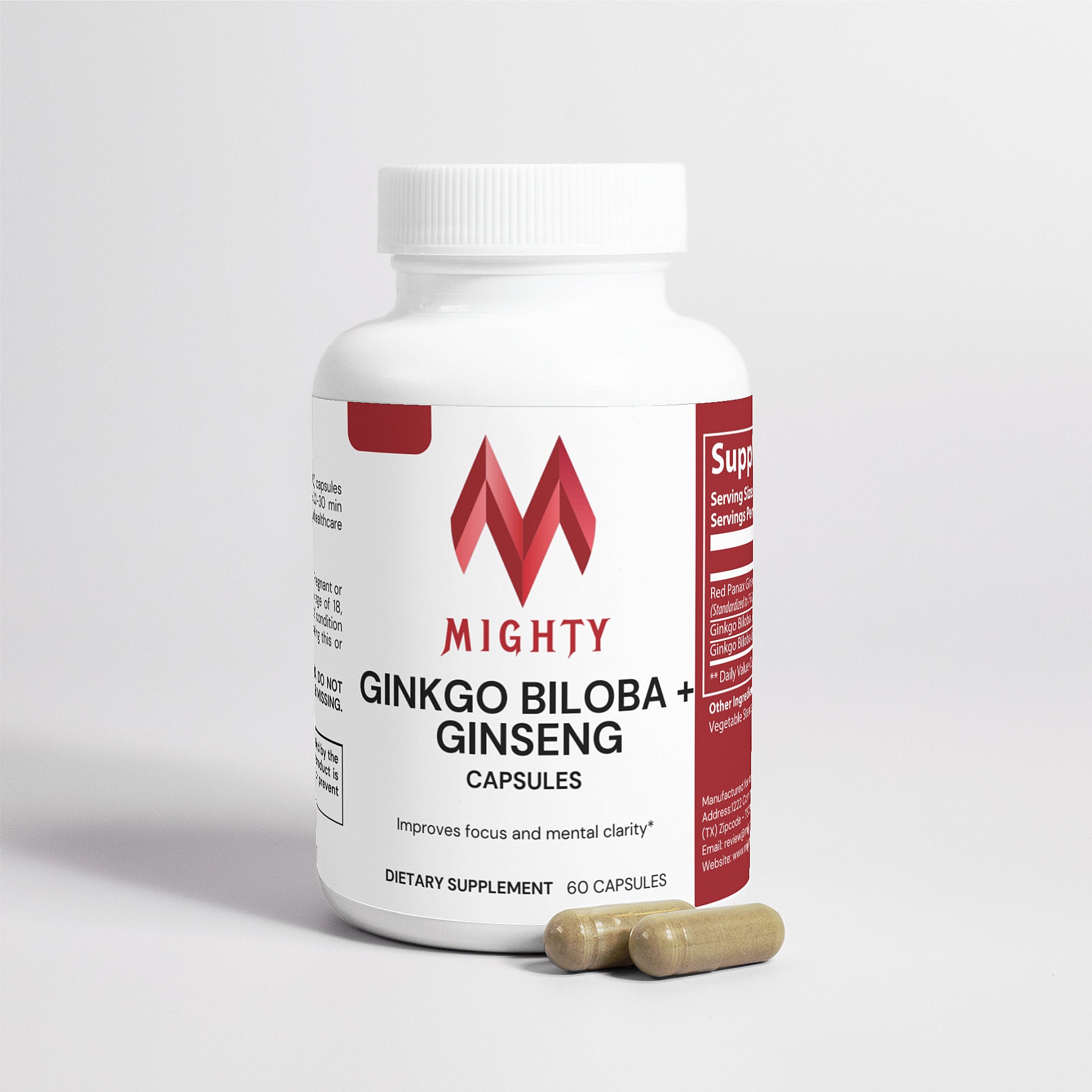 Ginkgo Biloba + Ginseng